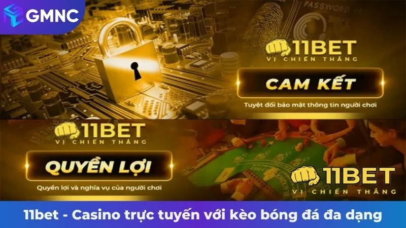 11bet - Casino trực tuyến với kèo bóng đá đa dạng